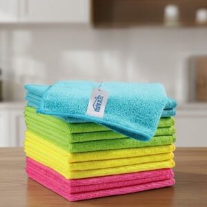 HOMEXCEL Microfiber Cleaning Cloth